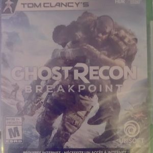 XBOX ONE X/S TOM CLANCY  GHOSTRECON BREAKPOINT UNOPENED COPY! FACTORY WRAPPED